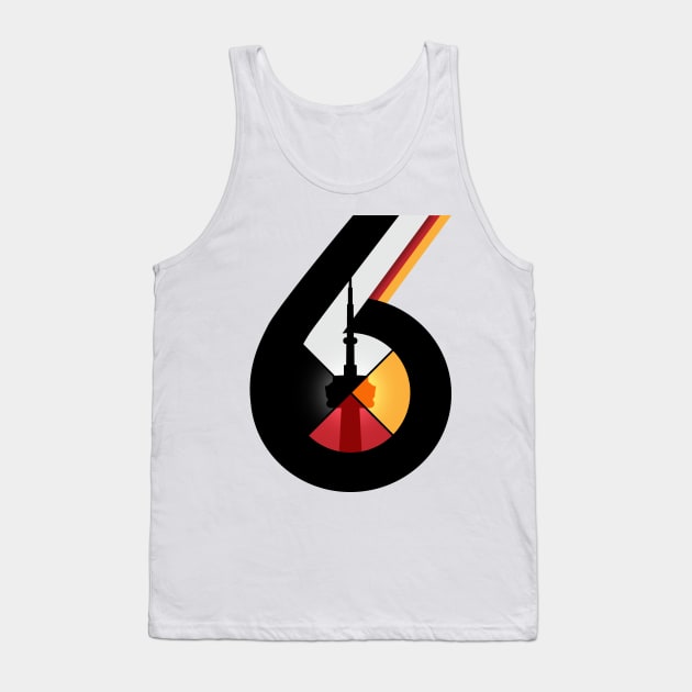 Toronto "The Six" Medicine Wheel Tank Top by cheekenpeeg